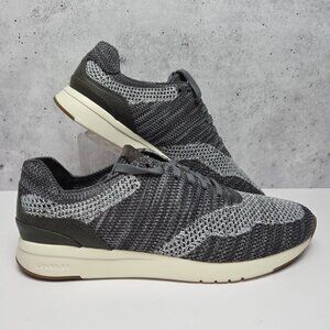 NEW Cole Haan Grandpro Stitchlite Sneakers Men's 8.5M Grey Heathered Tan Knitted